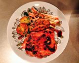 魚焼きグリルでローストチキン作り方11写真