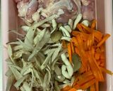 鶏ごぼうごはん/七尾市学校給食作り方1写真