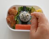 デコふりブルーで機関車トーマスのキャラ弁作り方10写真