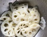 秋に味わう☆無花果・蓮根・胡瓜のサラダ作り方6写真