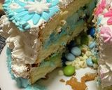 ジェンダーリビールケーキ♡作り方7写真