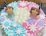 ジェンダーリビールケーキ♡作り方9写真
