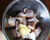【豪華版】温泉卵つき!三枚肉丼!作り方5写真