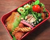 100均彫刻刀で＊花型きゅうりのマヨ七味作り方8写真