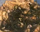 切り昆布と舞茸、豚肉の炒め煮作り方4写真