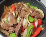 時短簡単手抜きで☆牛肉と夏野菜のどんぶり作り方9写真