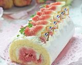 いちじく*カスタード入りロールケーキ♡作り方39写真