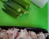 根菜と鶏手羽元のカレー煮作り方1写真