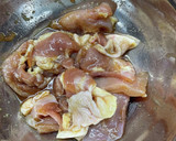 茄子と鶏肉の甘めのさっぱり酢炒め作り方1写真