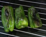 材料２つ☆ピーマンの塩昆布和え☆作り方1写真