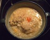 お腹に優しい鶏団子雑炊作り方7写真