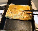 ビン入りなめ茸を使った卵焼き作り方3写真
