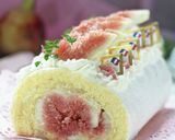 いちじく*カスタード入りロールケーキ♡作り方35写真