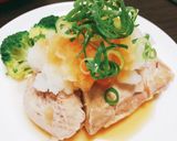 蒸し鶏あっさりおろしポン酢作り方6写真