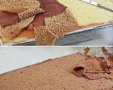 37×24cm天板で焼く*特大スポンジ作り方20写真