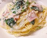 ほうれん草ベーコン豆腐クリームパスタ作り方8写真