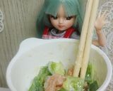 リカちゃん♡エビ甘マヨピーマン๑´ㅂ`๑作り方12写真