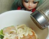 リカちゃん♡エビ甘マヨピーマン๑´ㅂ`๑作り方10写真