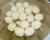 白玉餡子、ココナッツミルクで5分デザート作り方3写真
