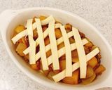 簡単♪ジャガイモとひき肉炒めのチーズ焼き作り方8写真
