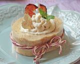 いちじく*カスタード入りロールケーキ♡作り方44写真