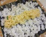 (>Д<*)ぬ～どる海苔巻き(*>Д<)作り方2写真