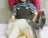 リカちゃん♡長芋煮(干がれいだし煮)作り方2写真