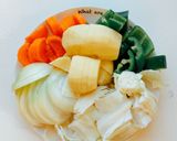 秋の味覚野菜たっぷり鮭のちゃんちゃん焼き作り方2写真