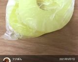余った缶詰めのパイン密封袋→シャーベット作り方2写真
