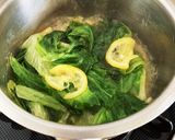 レタスの塩レモン蒸し煮作り方4写真
