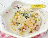 炊飯器で簡単♪えびピラフ作り方3写真