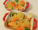秋の味覚野菜たっぷり鮭のちゃんちゃん焼き作り方6写真