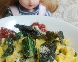 リカちゃん♡たまごとバジルのフワッと焼き作り方26写真