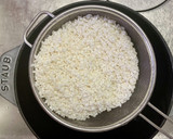 さつまいもと舞茸の炊き込みごはん作り方1写真