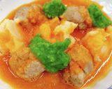 【病院】肉団子トマト煮【給食】作り方5写真