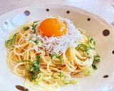 しらすのカルボナーラ 簡単作り方4写真