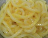 明太釜玉うどん風作り方3写真
