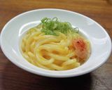 明太釜玉うどん風作り方5写真