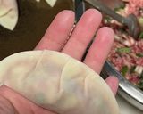 黄金比♡羽付き餃子(お好みで大葉餃子も)作り方6写真