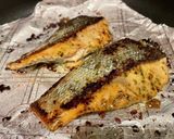 秋鮭のレモンバジル焼き作り方3写真