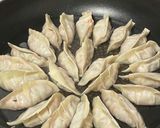 黄金比♡羽付き餃子(お好みで大葉餃子も)作り方9写真
