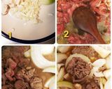 アレンジスタイル～エリンギ入りの牛丼☆作り方2写真