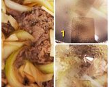 アレンジスタイル～エリンギ入りの牛丼☆作り方3写真