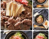 アレンジスタイル～エリンギ入りの牛丼☆作り方4写真