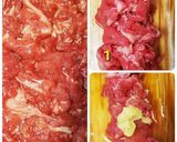 アレンジスタイル～エリンギ入りの牛丼☆作り方1写真