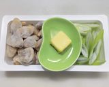 アサリとネギのぶっかけゴハン味噌バター味作り方1写真