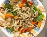 全てレンジもやし入りオイスター酢豚作り方17写真