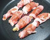 味噌がしみしみ 茗荷の豚肉巻き作り方3写真