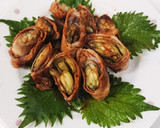 味噌がしみしみ 茗荷の豚肉巻き作り方6写真