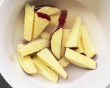 根菜甘酸味噌炒め温野菜サラダ作り方4写真